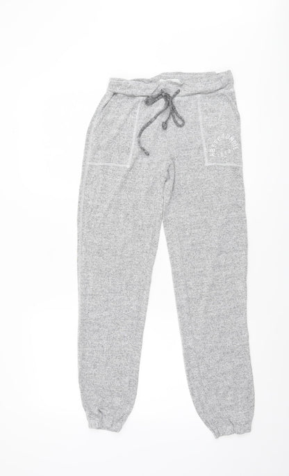 Womens UK Size XS Abercrombie & Fitch Regular Fit Jogger Grey Trousers