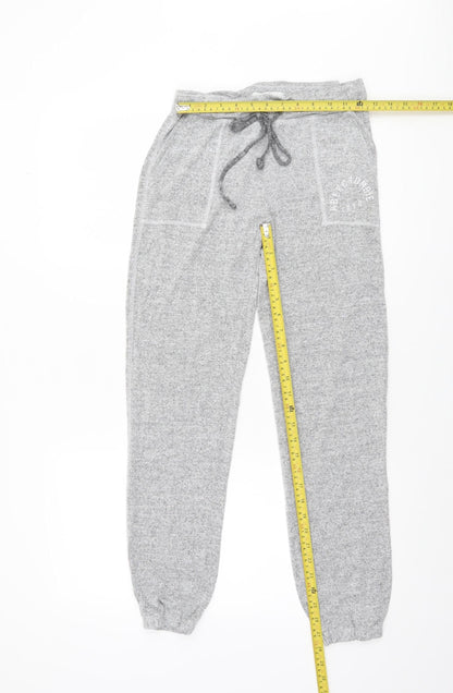 Womens UK Size XS Abercrombie & Fitch Regular Fit Jogger Grey Trousers