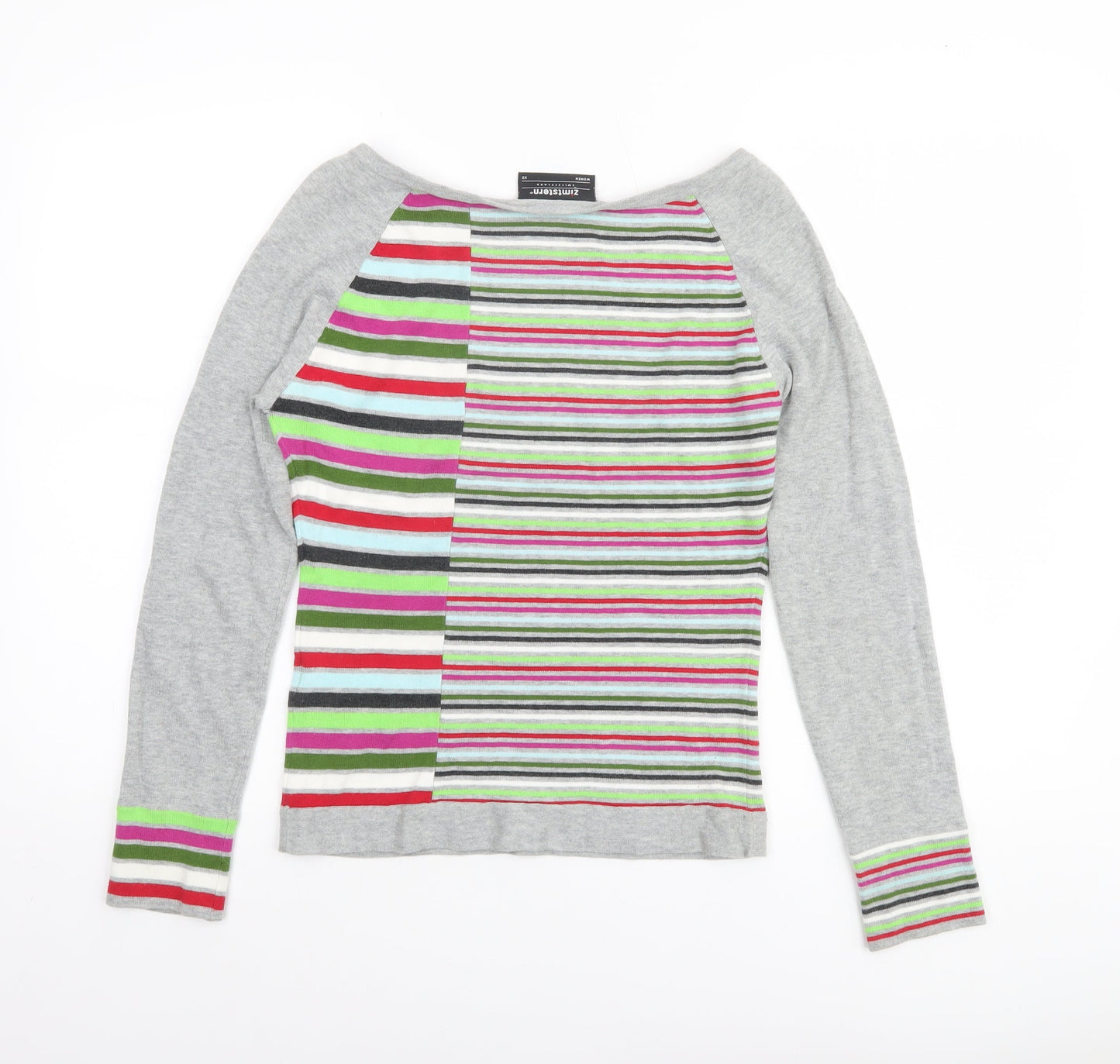 Womens UK Size XS Zimtstern Multicoloured Pullover Jumper