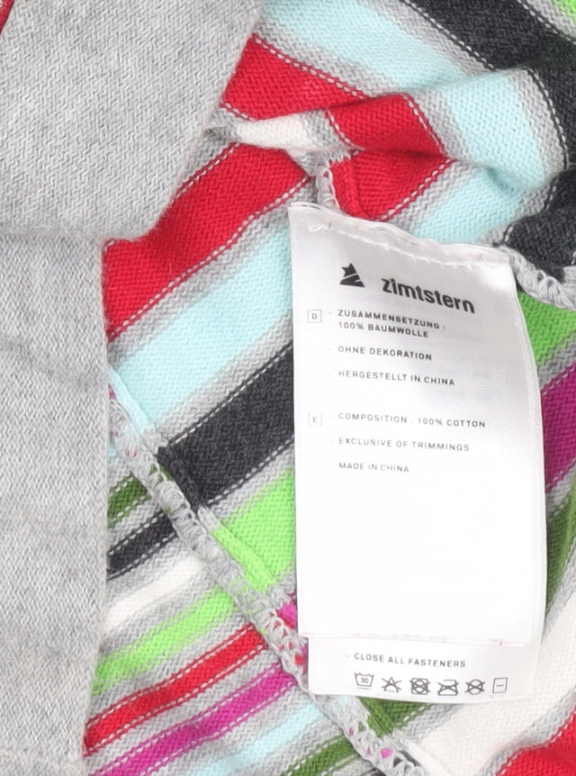 Womens UK Size XS Zimtstern Multicoloured Pullover Jumper
