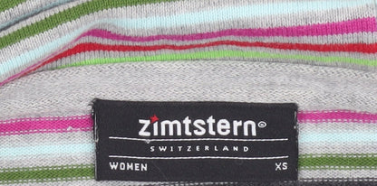 Womens UK Size XS Zimtstern Multicoloured Pullover Jumper