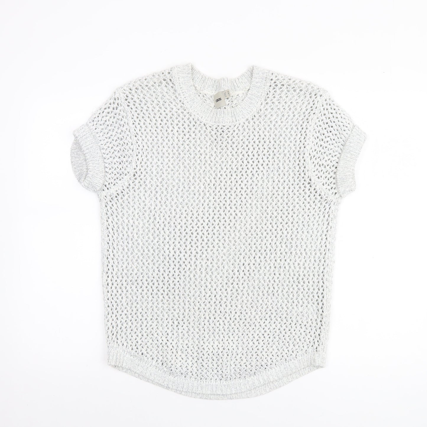 Womens UK Size 10 ASOS White Pullover Jumper