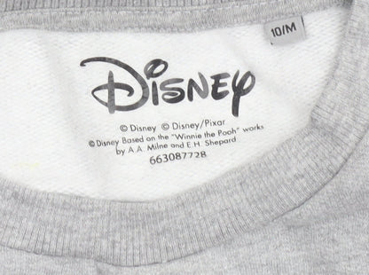 Womens UK Size M Disney Grey Pullover Sweatshirt