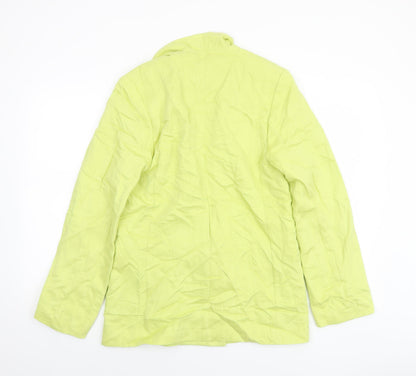 Womens UK Size XS H&M Regular Green Blazer