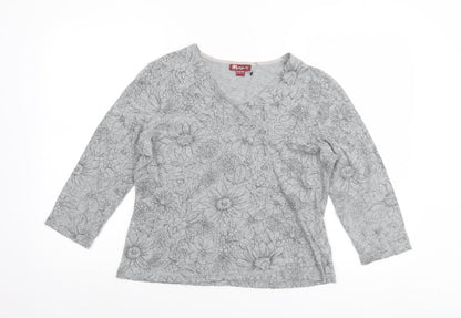 Womens UK Size 16 Monsoon Grey Pullover Jumper