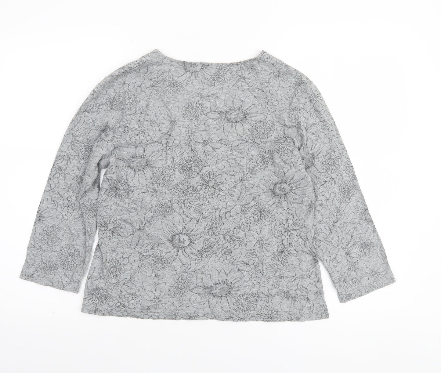 Womens UK Size 16 Monsoon Grey Pullover Jumper