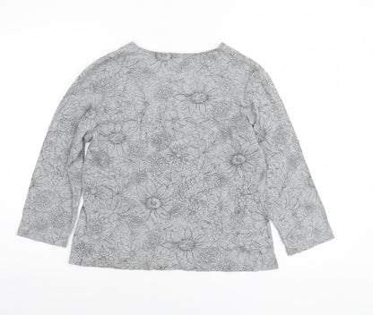 Womens UK Size 16 Monsoon Grey Pullover Jumper