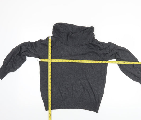 Womens UK Size 14 Marks and Spencer Grey Pullover Jumper