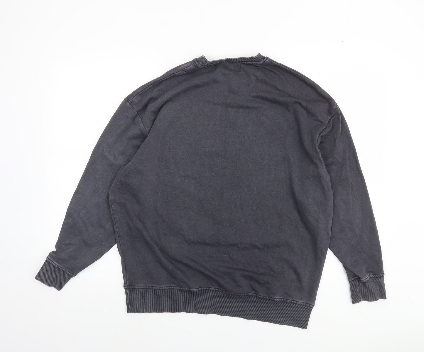 Primark Womens Black 2XS Pullover Sweatshirt The Starry Night Graphic Print