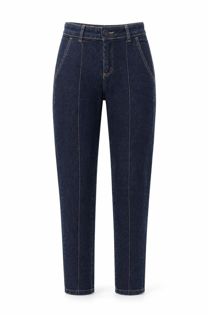 Womens UK Size 8 Sawary Regular Fit Straight Blue Jeans