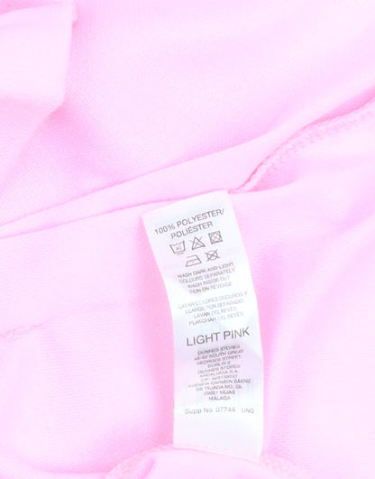 Womens UK Size 10 Savida Pink Basic Blouse