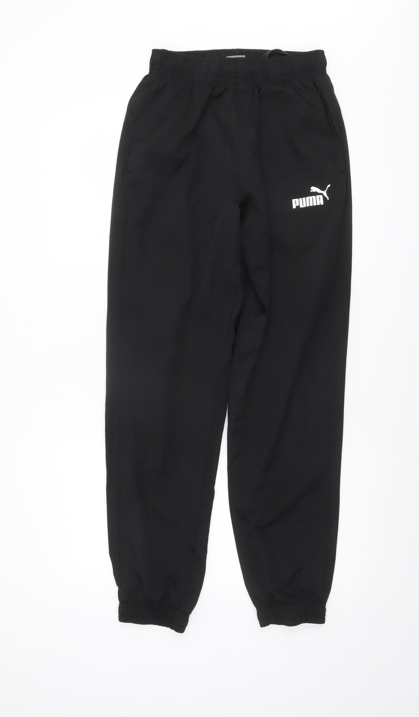 Puma Men's Black Jogger Trousers Size S Regular Fit