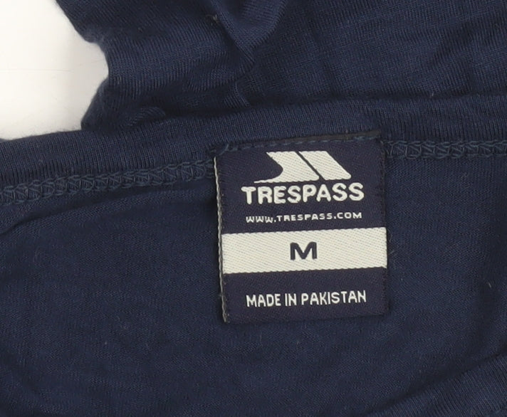Womens UK Size M Trespass Blue Tunic T-Shirt