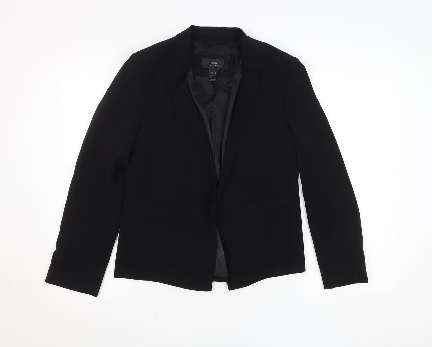 Womens UK Size 14 MNG Collection Regular Black Blazer