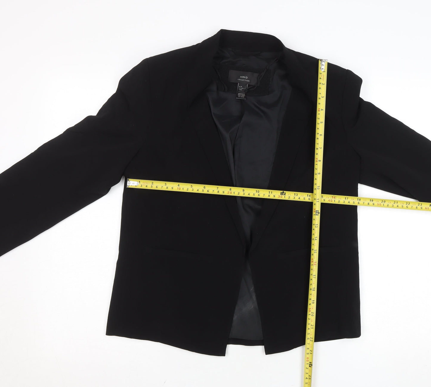 Womens UK Size 14 MNG Collection Regular Black Blazer