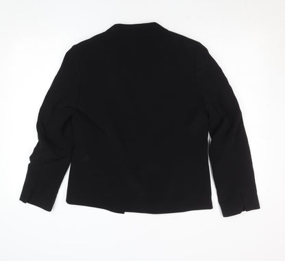 Womens UK Size 14 MNG Collection Regular Black Blazer