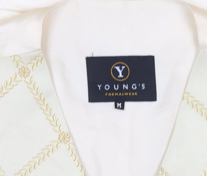 Mens UK Size M Young's Formalwear Ivory