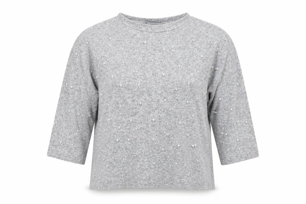 Womens UK Size M Zara Grey Basic Blouse