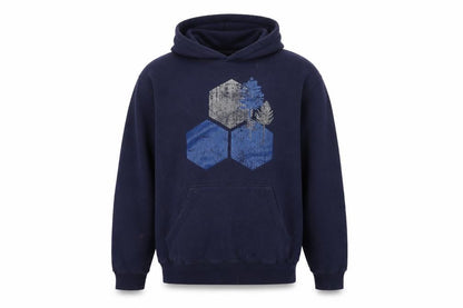 Mens UK Size L TOG24 Blue Pullover Hoodie