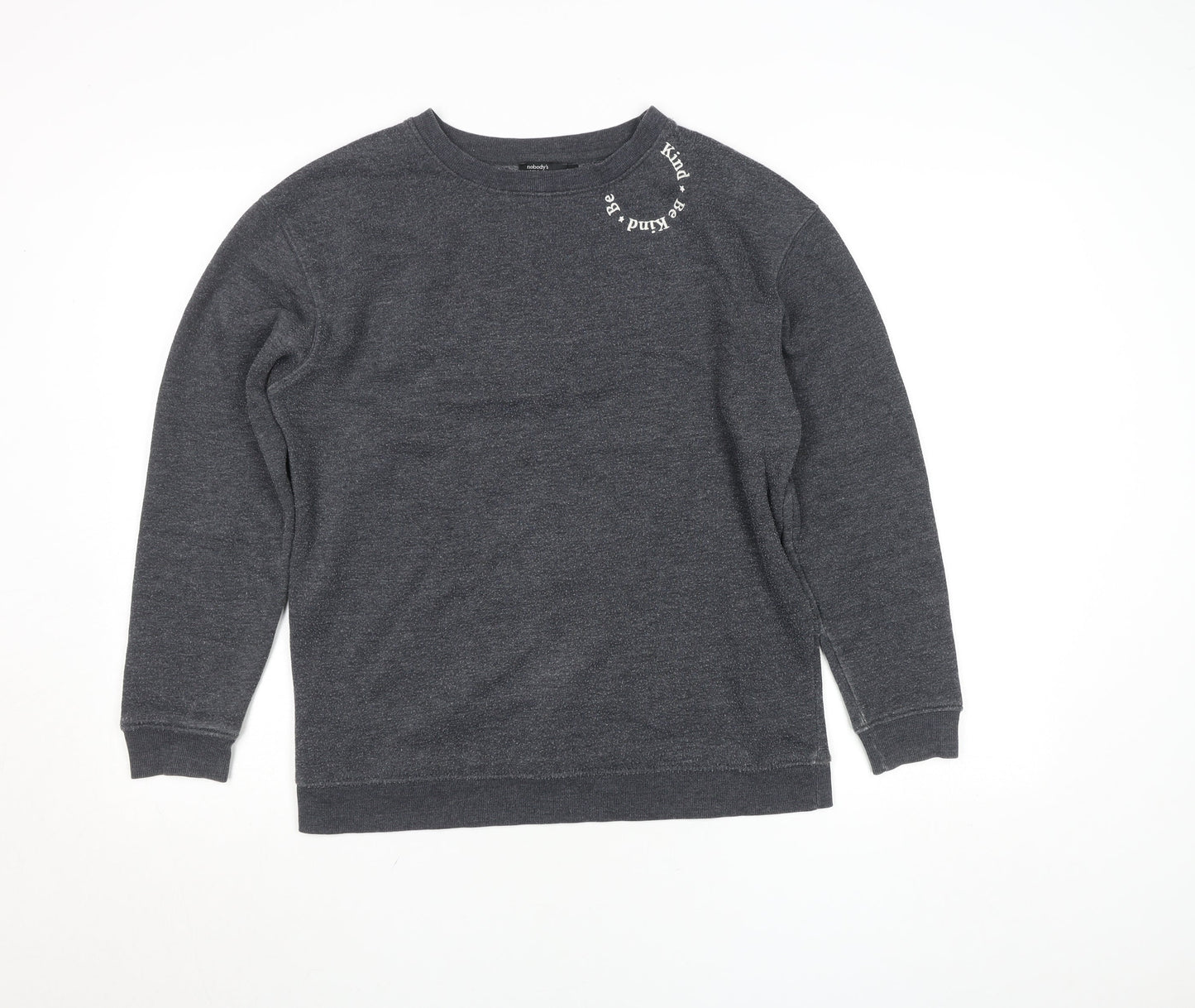 Womens UK Size S Nobody’s Child Grey Pullover Sweatshirt