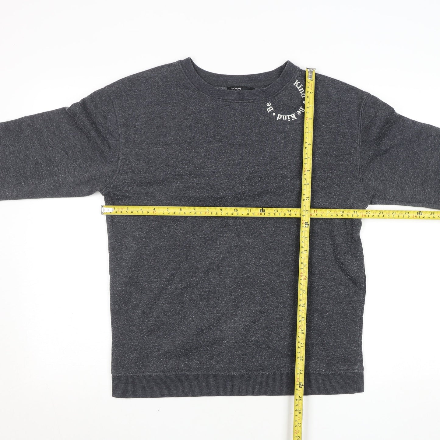 Womens UK Size S Nobody’s Child Grey Pullover Sweatshirt