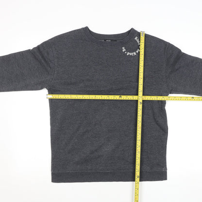 Womens UK Size S Nobody’s Child Grey Pullover Sweatshirt