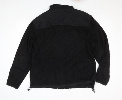 Unisex Adults UK Size XL Chaps Black Basic Button-Up