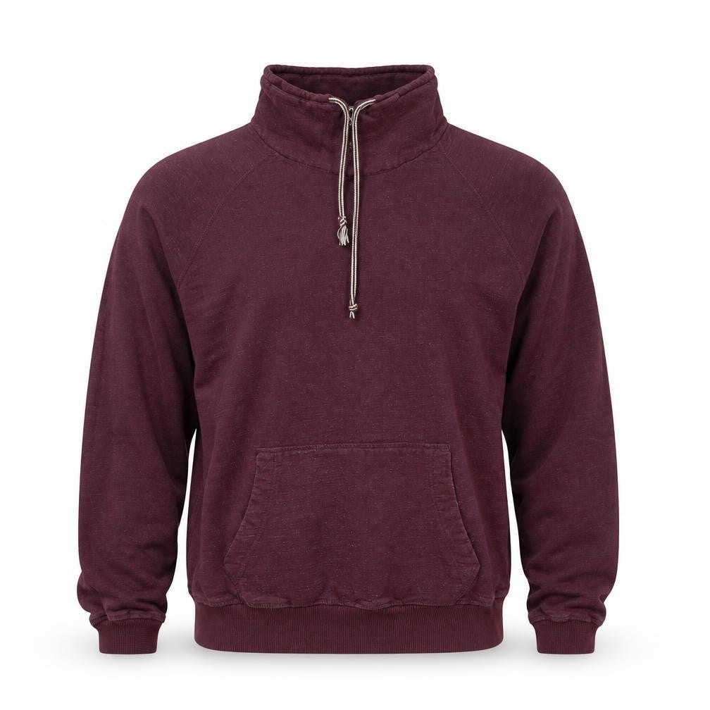Mens UK Size M Pull & Bear Red Pullover Sweatshirt