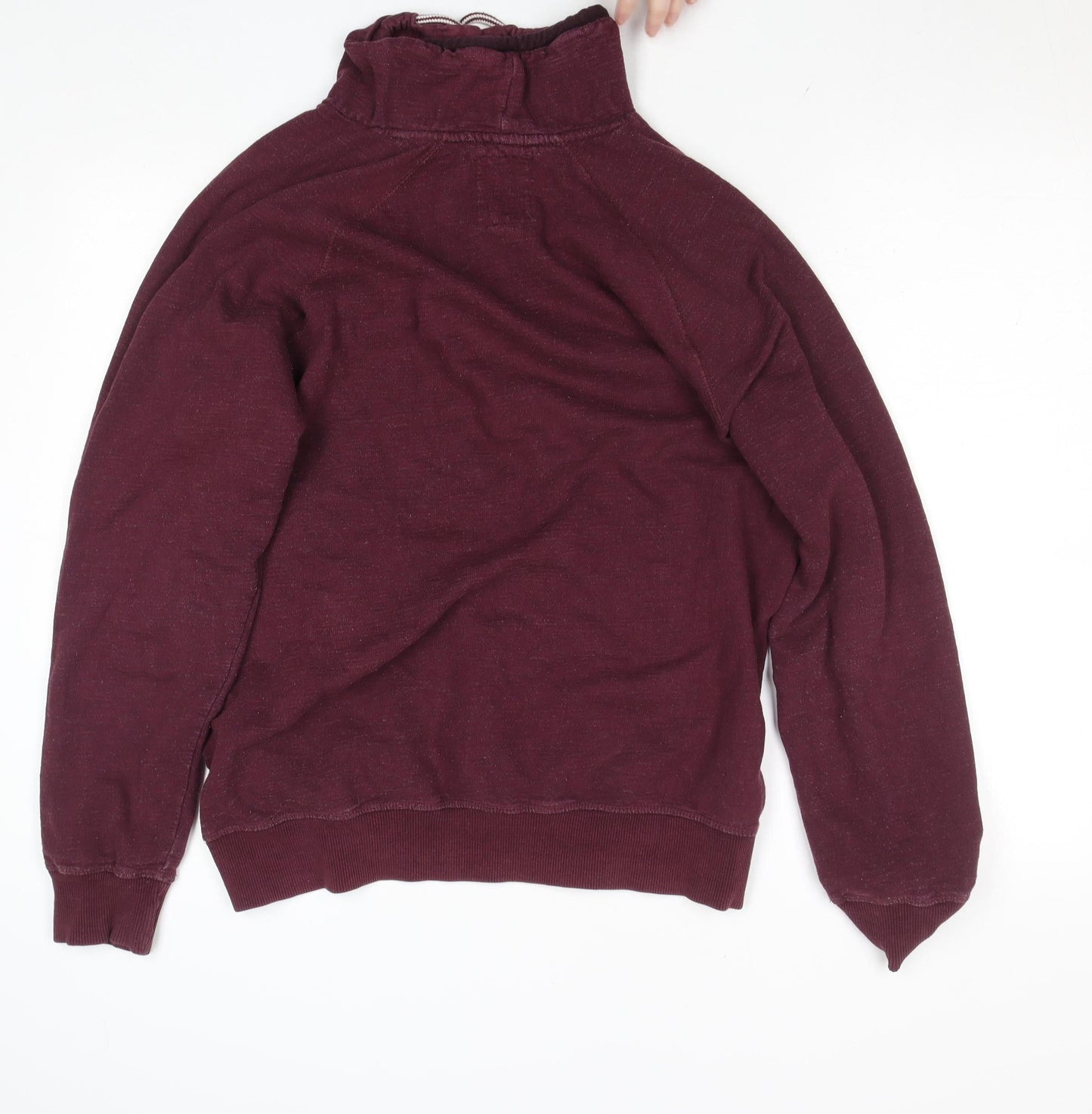 Mens UK Size M Pull & Bear Red Pullover Sweatshirt