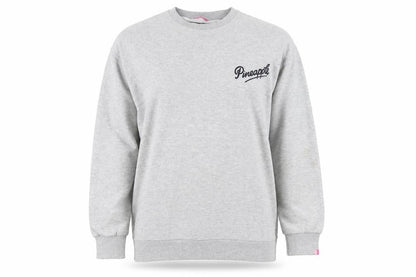 Womens UK Size M Pineapple Grey Pullover Sweatshirt