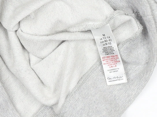 Womens UK Size M Pineapple Grey Pullover Sweatshirt