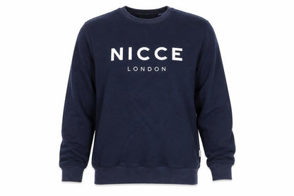 Womens UK Size L NICCE London Blue Pullover Sweatshirt