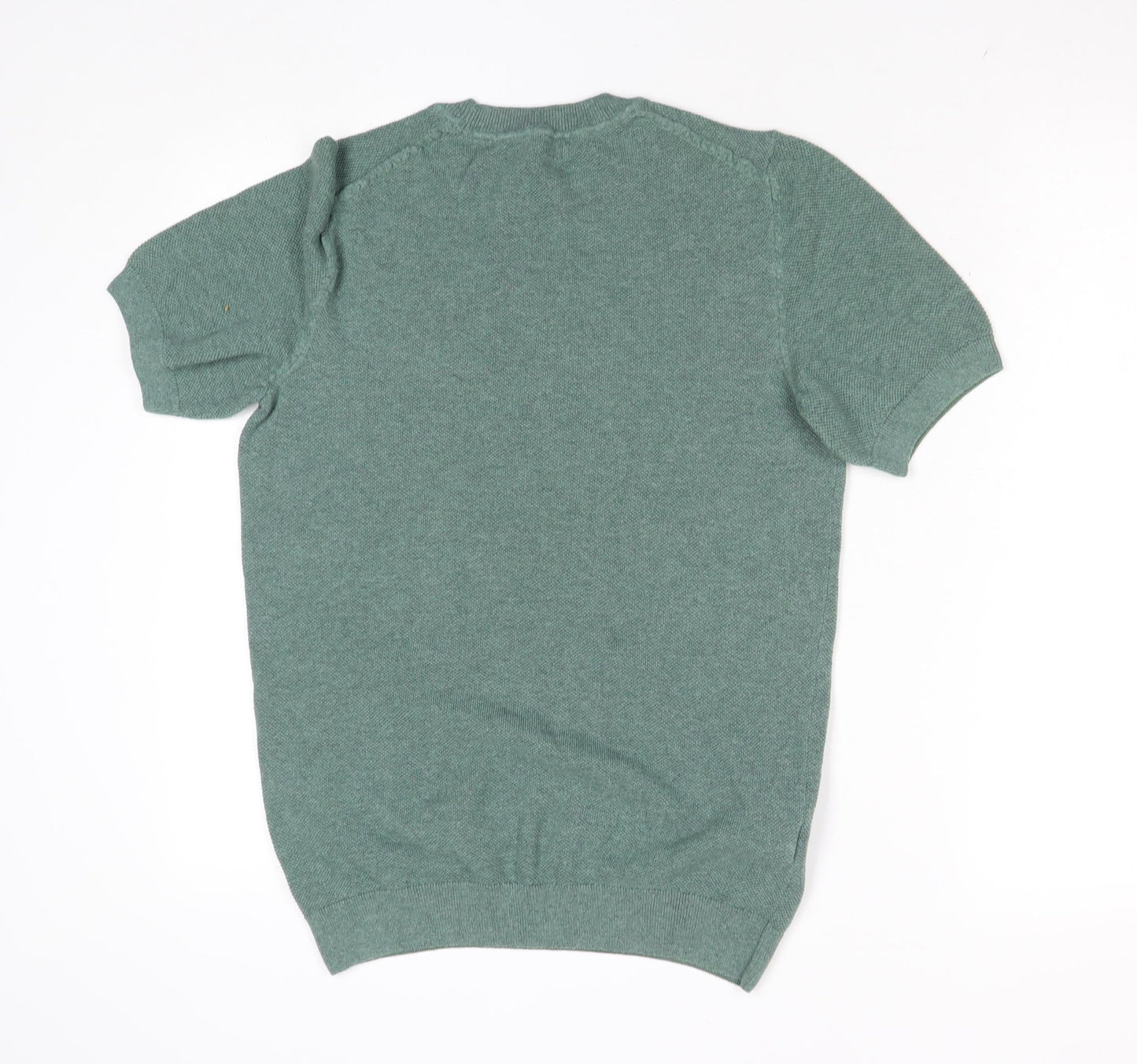 Unisex Adults UK Size S MNG Green Basic T-Shirt