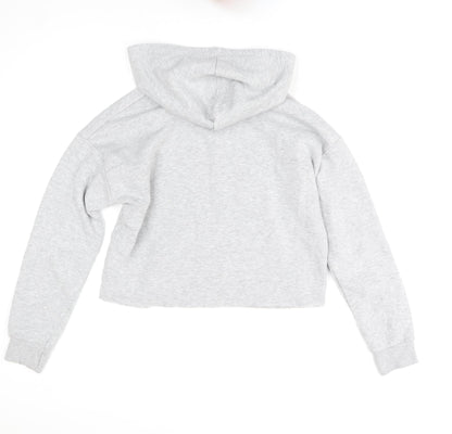 New Look 915 Girls Grey Santa Monica Cropped Hoodie Age 14-15 Years Pullover