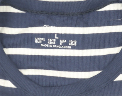 Womens UK Size L Marks and Spencer Blue Camisole Tank