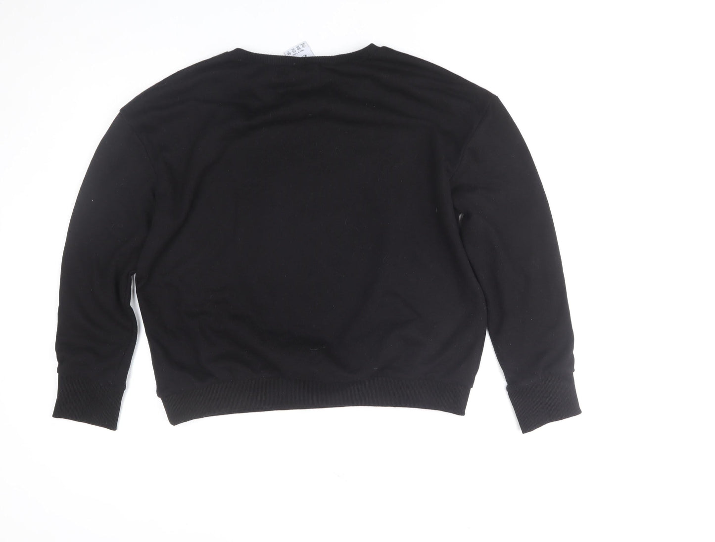 Womens UK Size 16 Disney Black Pullover Sweatshirt