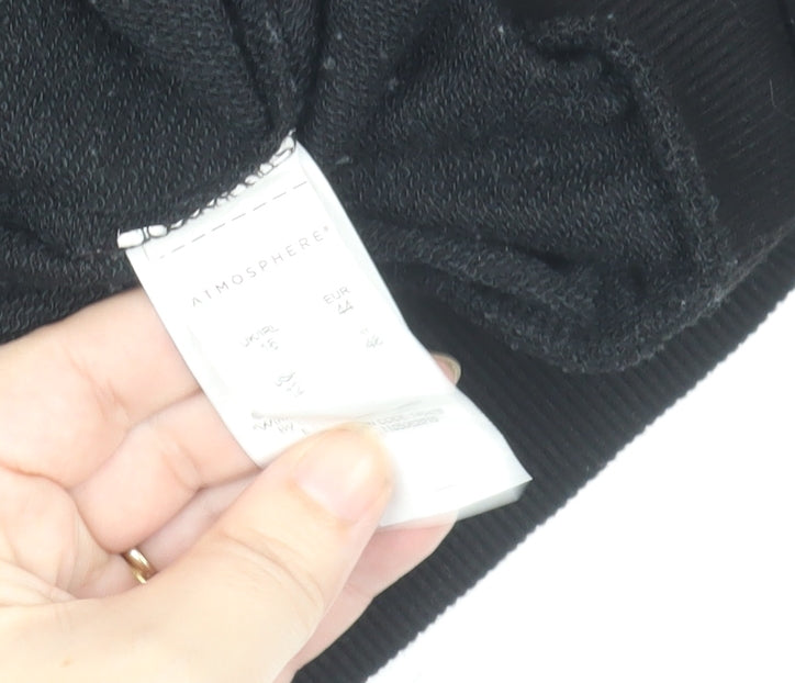 Womens UK Size 16 Disney Black Pullover Sweatshirt