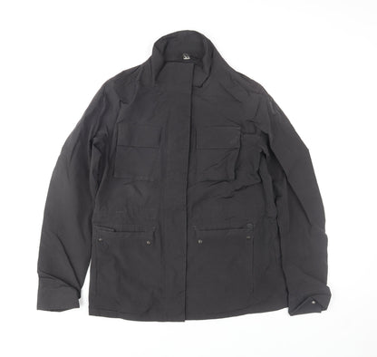 Womens UK Size 12 Superdry Black Military Jacket