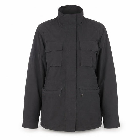 Womens UK Size 12 Superdry Black Military Jacket