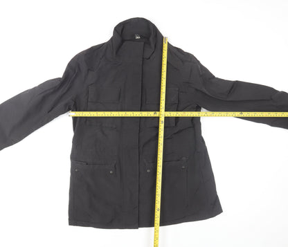 Womens UK Size 12 Superdry Black Military Jacket