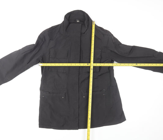 Womens UK Size 12 Superdry Black Military Jacket