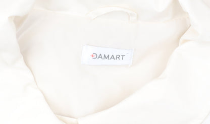 Womens UK Size M Damart Ivory Basic Jacket