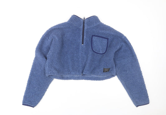 Womens UK Size M Urban Outfitters Blue Pullover Sweatshirt