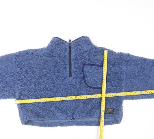 Womens UK Size M Urban Outfitters Blue Pullover Sweatshirt