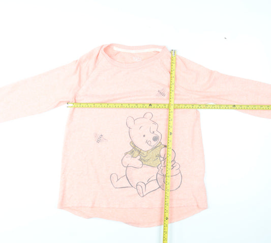 Disney Women’s Pink Winnie the Pooh Pullover Jumper Size M (12-14)