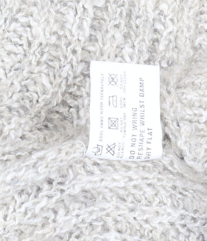 Womens UK Size One Size VIZ-A-VIZ Beige Pullover Jumper
