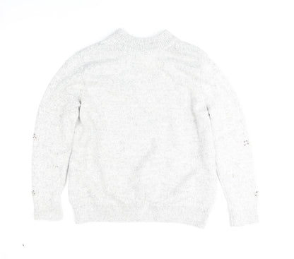 Womens UK Size 14 Marks and Spencer Grey Pullover Jumper