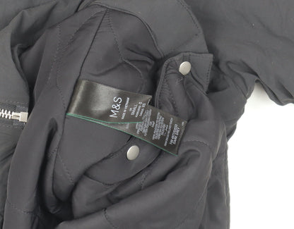 Womens UK Size S Marks and Spencer Grey Puffer Jacket