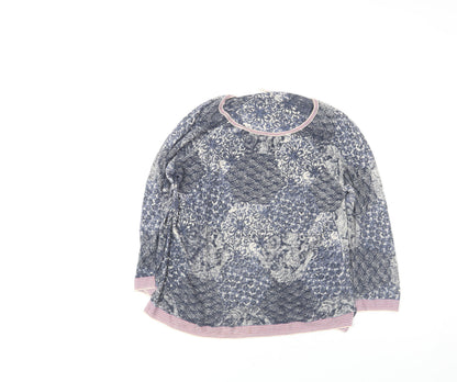 Womens UK Size 12 White Stuff Blue Tunic Blouse