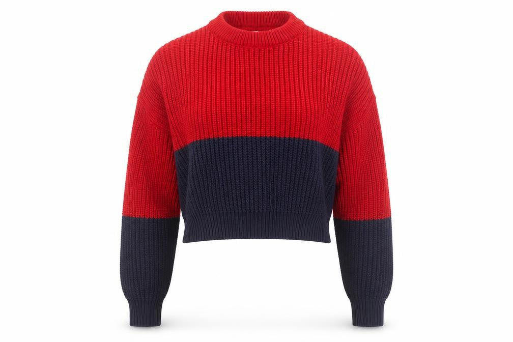 Womens UK Size S Pull&Bear Multicoloured Pullover Jumper